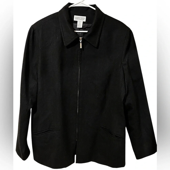 Vintage 100% wool jacket Land’s End - Picture 2 of 8